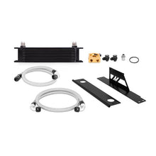 Load image into Gallery viewer, Mishimoto Subaru WRX/STI Thermostatic Oil Cooler Kit with Black Finish - Part Number misMMOC-WRX-01TBK