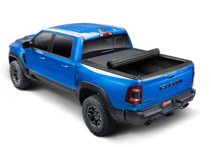 BAK Revolver X4s Hard Roll-Up Truck Bed Cover for Dodge Ram 1500, 2500, 3500 with 8 ft Bed - Matte Black
