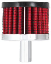 Load image into Gallery viewer, K&amp;N Engineering Crankcase Vent Filter Part #62-1010 - 1/2 inch Diameter with Steel Base for Classic and Racing Engines