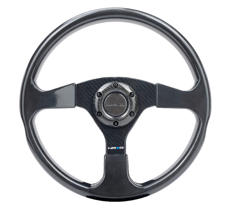 NRG Carbon Fiber 350mm Steering Wheel - Lightweight and Performance-Driven