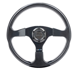 NRG Carbon Fiber 350mm Steering Wheel - Lightweight and Performance-Driven