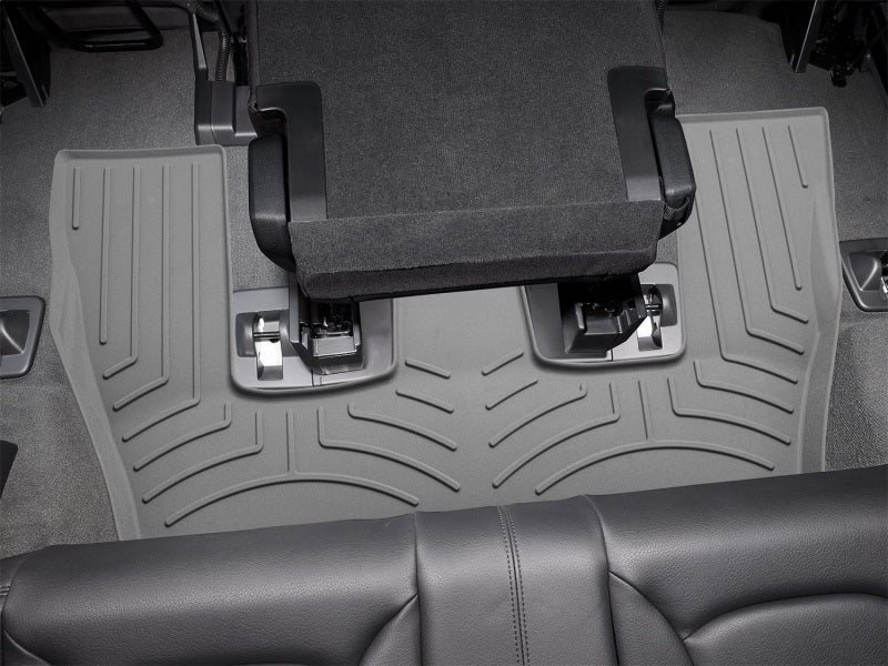 WeatherTech FloorLiner HP Gray Third-Row Floor Mat for 2017-2020 Audi Q7, Part Number WET468873IM