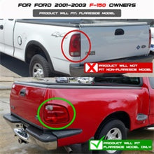 Load image into Gallery viewer, Spyder Euro Style Tail Lights for Ford F-150 2001-2004, Black Finish - Part Number ALT-YD-FF15001FS-BK