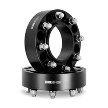 Load image into Gallery viewer, Mishimoto BNWS-009-500BK Hub-Centric Wheel Spacers, 8x180 Bolt Pattern, 2-Inch Thickness, M14x1.5, Black