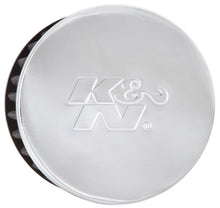 Load image into Gallery viewer, K&amp;N Engineering 62-1460 Chrome Finish Rubber Base Crankcase Vent Filter, 1.5-inch Flange