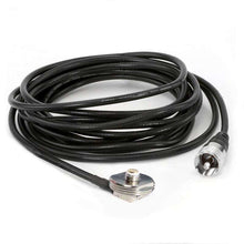 Load image into Gallery viewer, Rugged Radios 15 ft Antenna Coax Cable with 3/8 NMO Mount for Automotive Communication