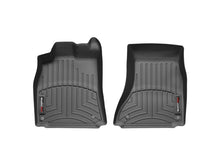 Load image into Gallery viewer, WeatherTech FloorLiner DigitalFit Front Floor Mats for Audi A5, S5 and RS5, Black, Part Number WET442121
