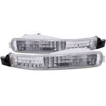Load image into Gallery viewer, ANZO 1992-1993 Honda Accord Euro Parking Lights with Clear Lens and Chrome Housing