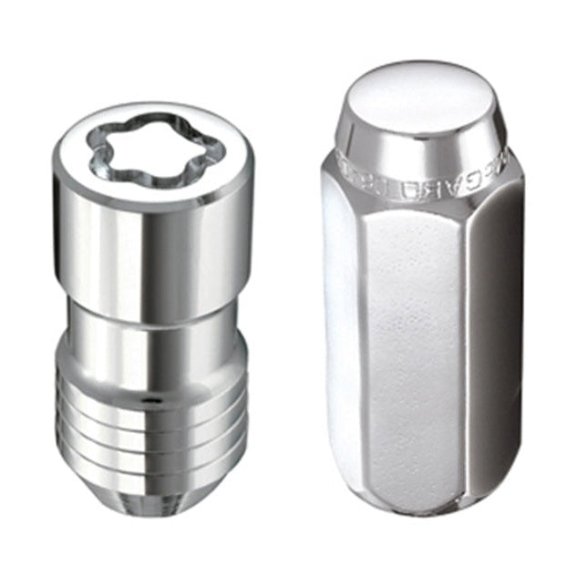 McGard 5 Lug Cone Seat Wheel Lock and Lug Nut Installation Kit – 9/16-18 Thread, Chrome Finish