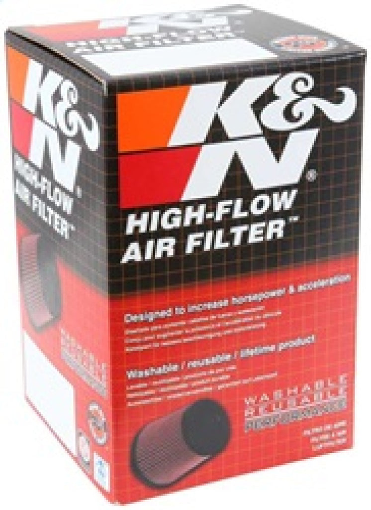 K&N Engineering Universal Rubber Air Filter with 20? Flange Angle * 2.25-inch Flange ID x 3.5-inch OD x 5-inch Height