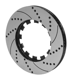 Wilwood Part Number WIL160-15327-BK Drilled Performance Brake Rotor
