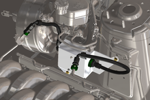 Load image into Gallery viewer, Radium Engineering 2015+ Ford Mustang Fuel Filter Kit with Stainless Filter and 6AN PTFE Hoses