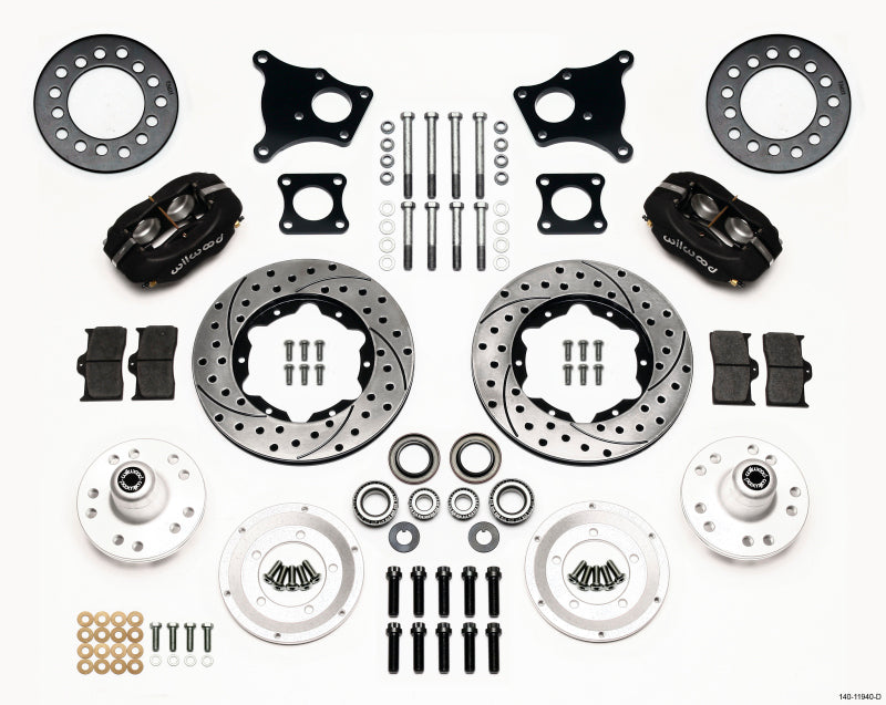 Wilwood Forged Dynalite Front Brake Kit for AMC 1970-1974 with 11-inch Rotors * Model WIL140-11940-D