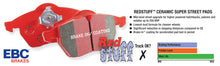 Load image into Gallery viewer, EBC Redstuff Ceramic Rear Brake Pads for 2016-2017 Honda Civic Type-R