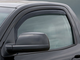 WeatherTech wet84450IM Side Window Deflectors for 2007-2021 Toyota Tundra and 2008-2022 Toyota Sequoia, Front and Rear, Dark Tint
