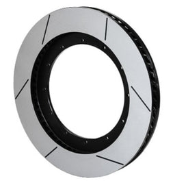 Wilwood GT60 Curved Vane Spec-37 Brake Rotor with Black E-Coat for High-Performance Racing