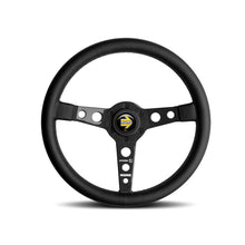Load image into Gallery viewer, MOMO Prototipo 6C Steering Wheel 350 mm - Black Leather with Grey Spoke