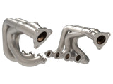 aFe Twisted 304SS Header for Chevrolet Corvette C8 6.2L V8 - Titanium Ceramic Coated