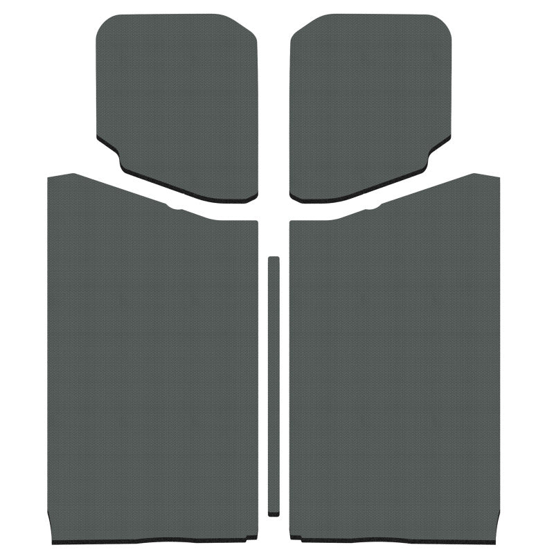 DEI Jeep Wrangler JL 2-Door Boom Mat Sound Deadening Headliner – Gray, 5 Piece Kit