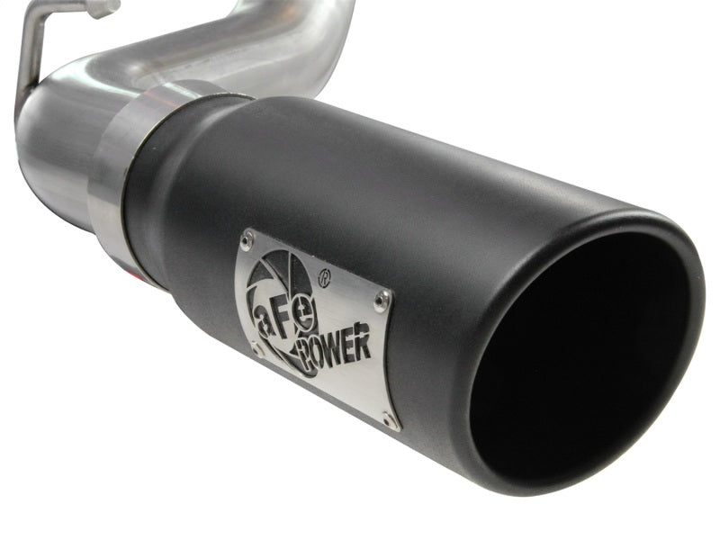 aFe MACH Force XP Dual Exhaust System for 2005-2013 Toyota Tacoma V6 4.0L with Polished Stainless Steel Tips
