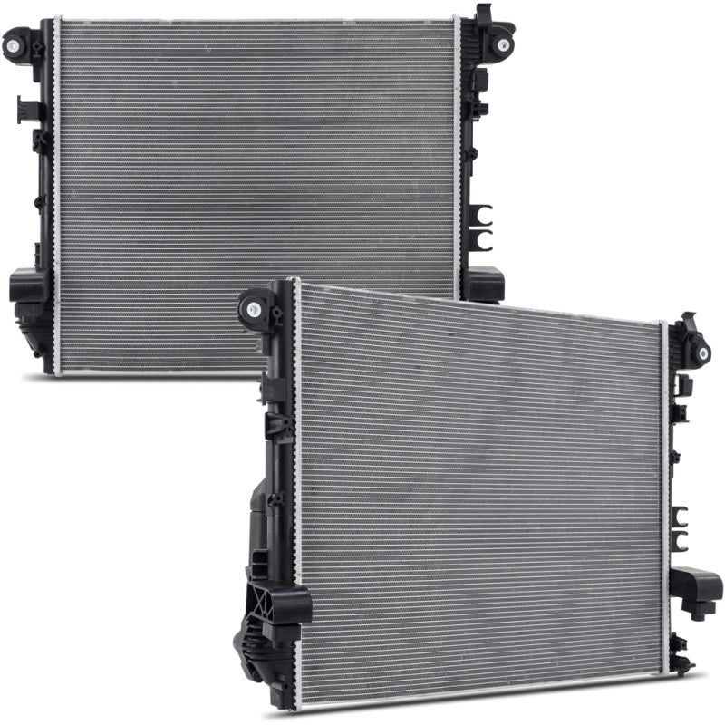Mishimoto 2018+ Jeep Wrangler JL Replacement Radiator – OEM-Quality Aluminum Core and Plastic End Tanks