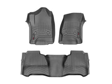 Load image into Gallery viewer, WeatherTech DigitalFit FloorLiner for 2014-2015 GMC Sierra 1500 and Chevrolet Silverado 1500, Part #wet446071-445424