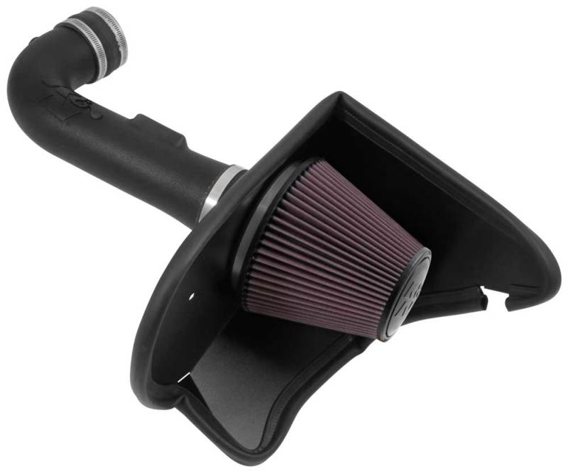 K&N Engineering Performance Cold Air Intake System for 2016-2023 Chevrolet Camaro V6 3.6L - Part Number KNN63-3094