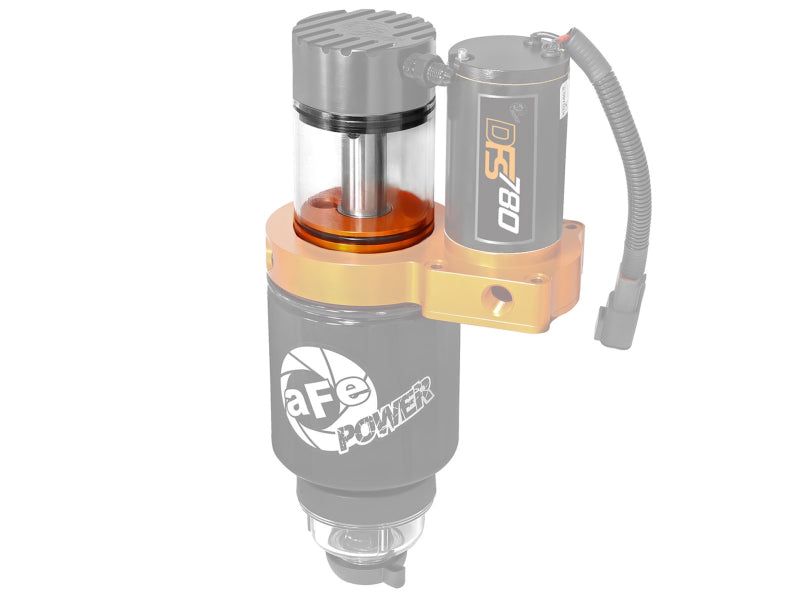 aFe DFS780 Fuel System Fuel Chamber - Clear High-Impact Polycarbonate Sight Glass
