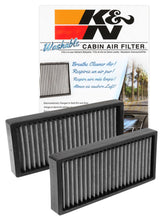 Load image into Gallery viewer, K&amp;N Engineering Part Number KNNVF1002 Washable Cabin Air Filter for Nissan Titan 2007-2014