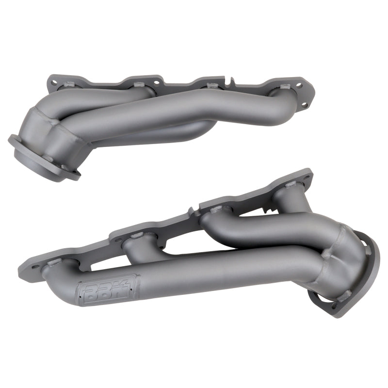 BBK 09-20 Dodge Challenger & Charger Hemi 5.7L Shorty Tuned Length Exhaust Headers with Titanium Ceramic Finish