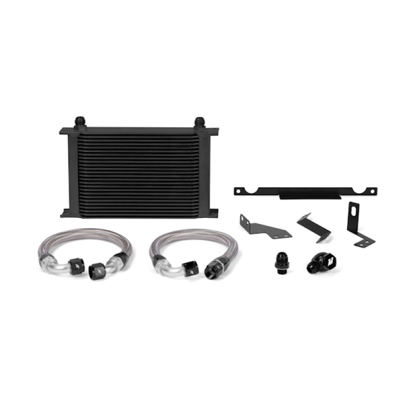 Mishimoto Mitsubishi Evolution 7/8/9 Black Oil Cooler Kit Part Number misMMOC-EVO-01BK