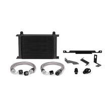 Load image into Gallery viewer, Mishimoto Mitsubishi Evolution 7/8/9 Black Oil Cooler Kit Part Number misMMOC-EVO-01BK