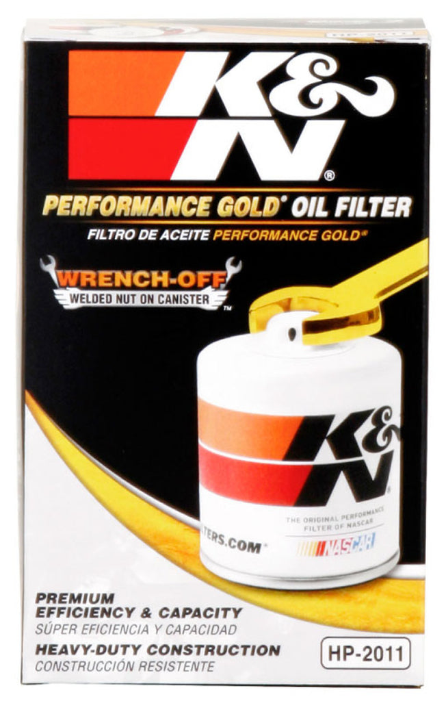 K&N Engineering Premium Oil Filter Part No. KNNHP-2011 for Ford Mustang and Lincoln MKZ