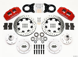 Wilwood Dynapro 6 Front Hub Kit with 12.19-inch Rotors for Classic Ford Mustang and Mercury Comet