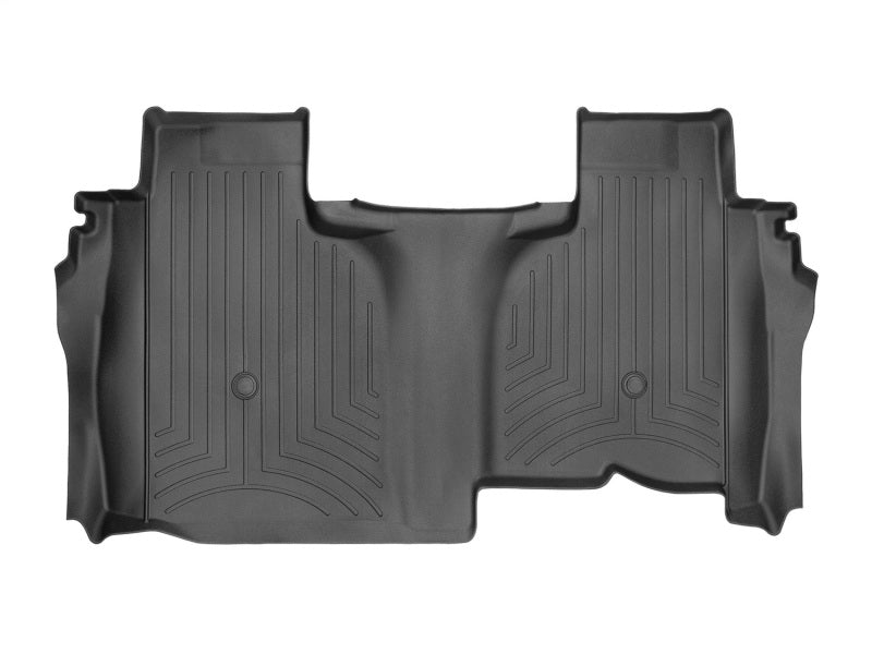 WeatherTech FloorLiner DigitalFit Rear Floor Mats for 2019-2023 Chevrolet Silverado 1500 and GMC Sierra 1500, Black - WET4414366