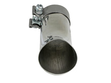Load image into Gallery viewer, aFe MACH Force-Xp 304 Stainless Steel Clamp-On 2.5-Inch Polished Exhaust Tip Part Number afe49T25254-P09