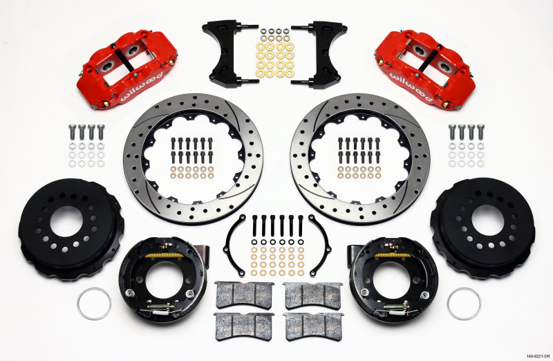 Wilwood Narrow Superlite 4R Rear Disc Brake Kit for 2005-2014 Ford Mustang