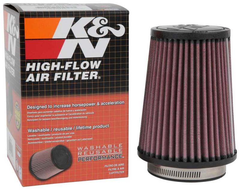 K&N Engineering Universal Rubber Air Filter with 3 1/2 Inch Top, 5 3/4 Inch Height, Part #RU-5111