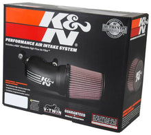 Load image into Gallery viewer, K&amp;N Engineering Part 57-1137 High-Flow Air Intake System for Harley-Davidson Touring, Softail, and Sportster Models