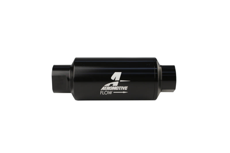 Aeromotive In-Line Fuel Filter - AN-10 - Black - 10 Micron