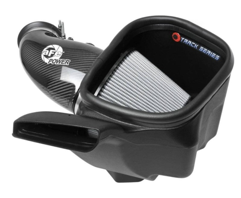 aFe Track Series Carbon Fiber Cold Air Intake with Pro DRY S Filter for Jeep Grand Cherokee and Dodge Durango 6.4L HEMI
