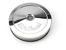Load image into Gallery viewer, Edelbrock Pro-Flo Series Round Chrome Air Cleaner for 5-1/8 Inch Carburetors - Part #1208