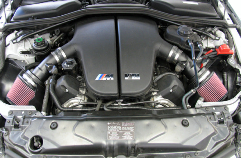 K&N Engineering 06-07 BMW M5 5.0L Flat Black Typhoon Short Ram Intake System Part #knn69-2003TFK