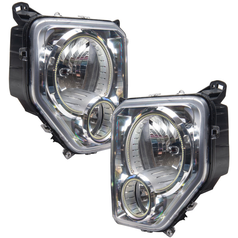 Oracle Lighting 08-12 Jeep Liberty Pre-Assembled White Headlights with SMD Halo Technology