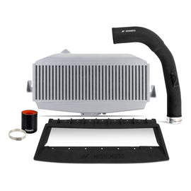 Mishimoto 22+ Subaru WRX Top-Mount Intercooler Kit - Silver Core, Black Pipes