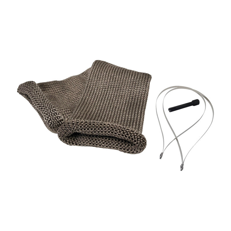 DEI Titanium 4-Inch Knit Exhaust Sleeve (Part Number: dei10040) – 24-Inch Length for Larger Exhaust Pipes