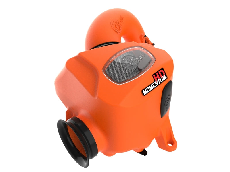 aFe Momentum HD Orange Edition Cold Air Intake System for Toyota Hilux 15-25 L4 2.8L with Pro DRY S Filter
