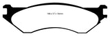 EBC Yellowstuff Rear Brake Pads for Dodge Ram 1500 (2006-2008) * High-Performance Street and Track Use