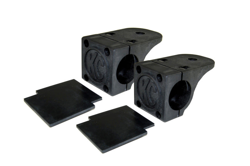 KC HiLiTES Universal Tube Clamp Light Mount Bracket Set for 1.25 to 1.5 Inch Bars