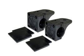 KC HiLiTES Universal Tube Clamp Light Mount Bracket Set for 1.25 to 1.5 Inch Bars
